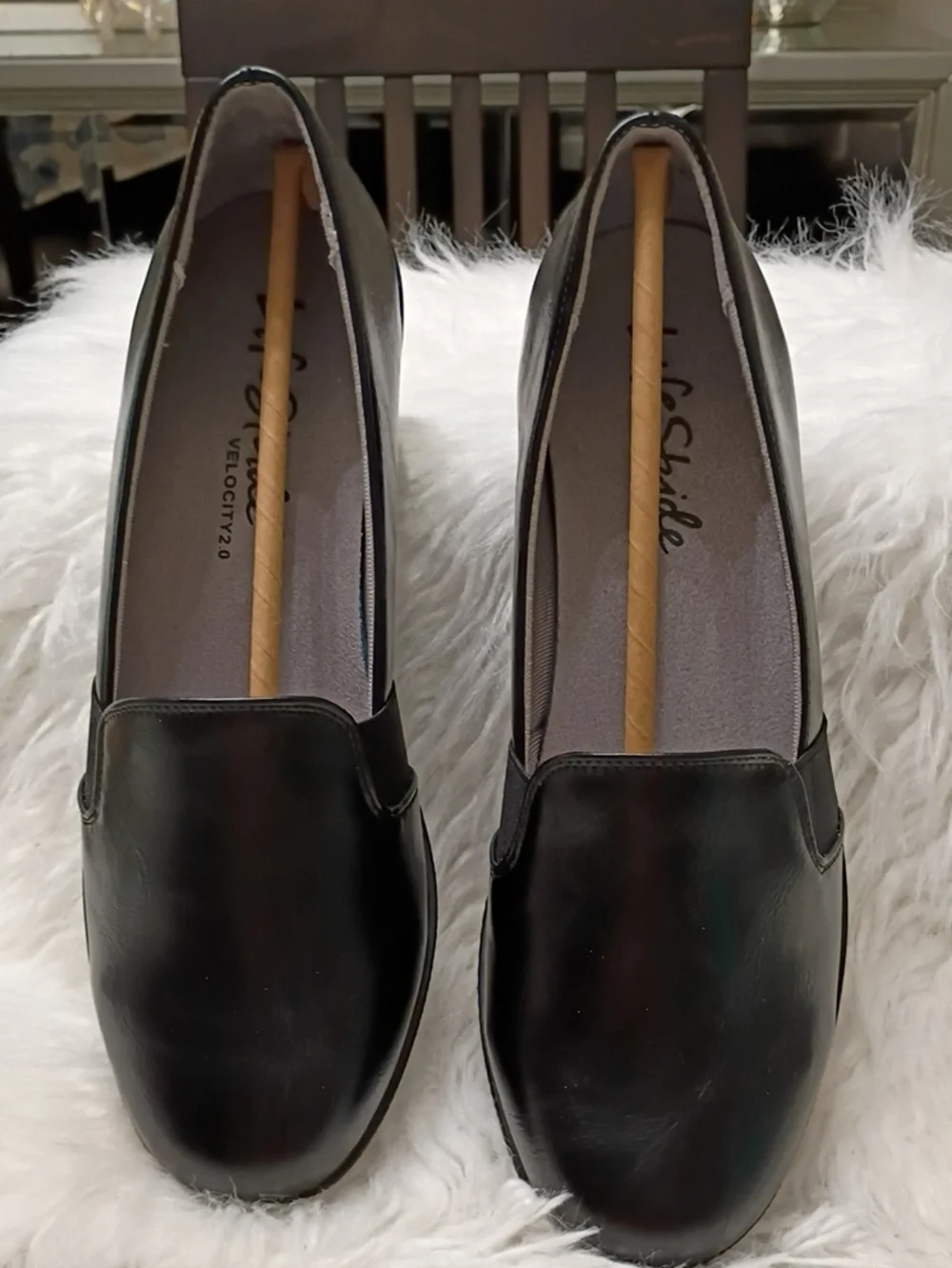 New Lifestride Isabelle Loafer Black Slip-On Loafer Women's 9M
